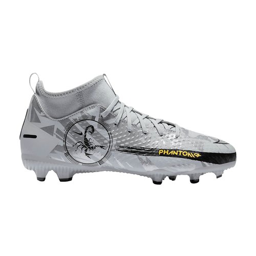 Nike Phantom Scorpion Academy DF MG - Wolf Grey/Black/Speed Yellow/Metallic Silver - DA2287-001