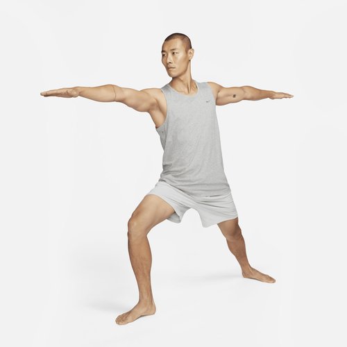 Nike Primary Dri-FIT Versatile Tank Top - Dark Grey Heather/Heather/Smoke Grey - DV9833-097