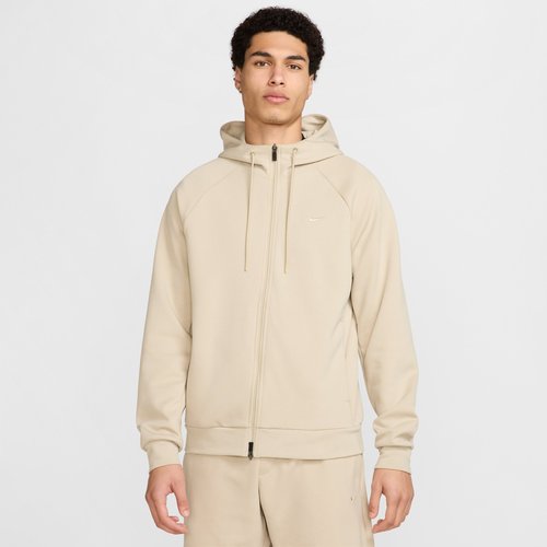 Nike Primary Fleece Dri-FIT UV Full-Zip Performance Hoodie - Desert Khaki/Desert Khaki - FZ0967-251