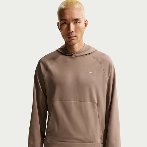 Nike Primary NanoKnit Dri-FIT UV Protection Pullover Performance Hoodie - Mink Brown/Mink Brown - II1304-214