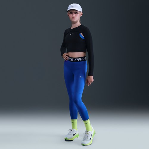 Nike Pro Dri-FIT Leggings - Game Royal/Black/White - DA1028-480