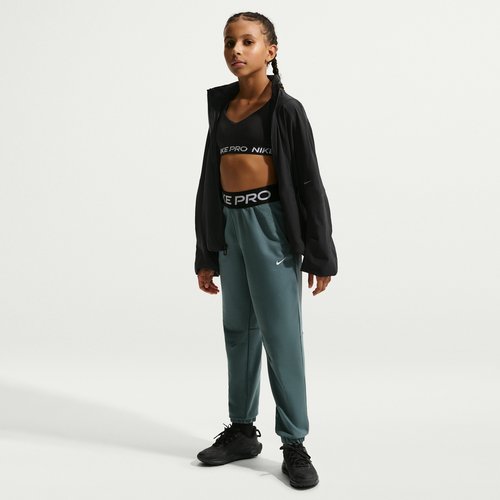 Nike Pro Fleece Dri-FIT Jogger Pants - Mineral Slate/Mineral Slate/Black/White - HV0289-382