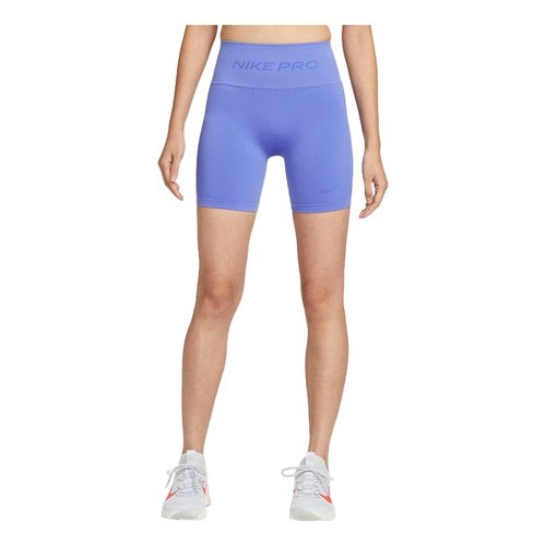 Nike Pro Seamless Dri-Fit High-Waisted 5 Cycling Shorts 'Sapphire' - Sapphire - IF1211-570