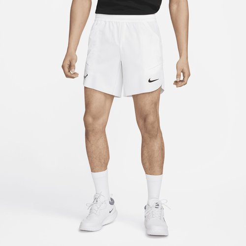 Rafa Nike Dri-FIT ADV 7" Tennis Shorts - White/Black - DV2881-100