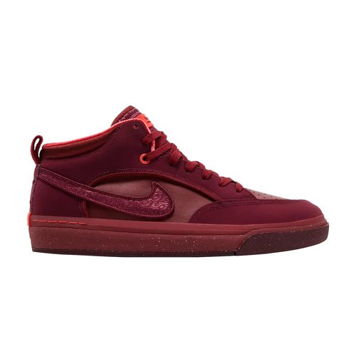 Nike React Leo SB - Dark Beetroot/Team Red/Picante Red/Dark Beetroot - FQ7639-600