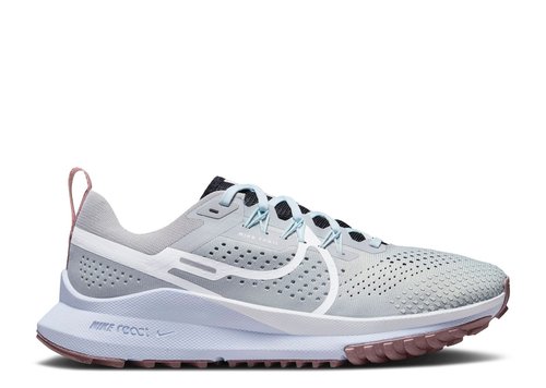 Nike React Pegasus Trail 4 - Light Smoke Grey/Black/Glacier Blue/White - DJ6159-005