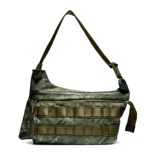 Nike Real Tree Profile Aop Smit Bag olive canvas olive canvas black - Olive Canvas/Olive Canvas/Black - BA6380-395