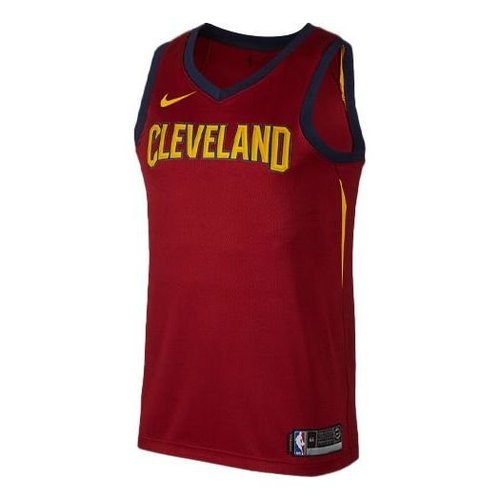 Nike Retro Basketball Vest SW Fan Edition Cleveland Cavaliers Red Wine red - Wine Red - 903978-677