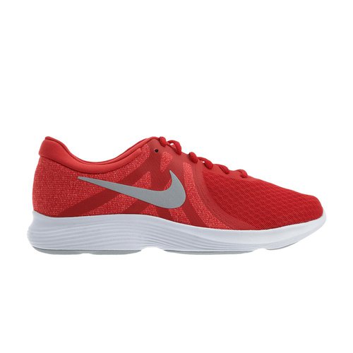 nike revolution 4 grey red