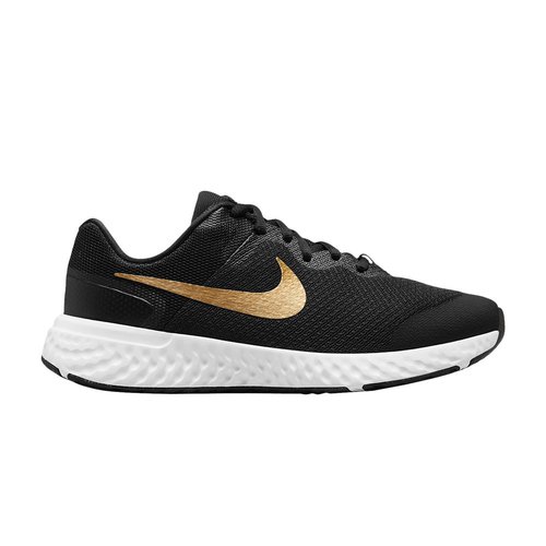 Nike Revolution 6 4E Wide - Black/White/Metallic Gold - DN8207-002