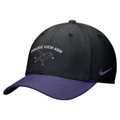 Nike Rise College Prairie View A&M University Dri-FIT SwooshFlex Cap - Black - C16956PVUN-BLK