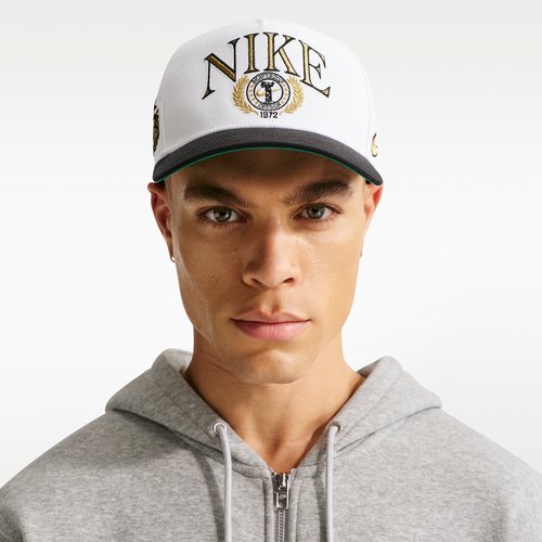 Nike Rise Structured A-Frame Cap - White/Black - IH8778-101