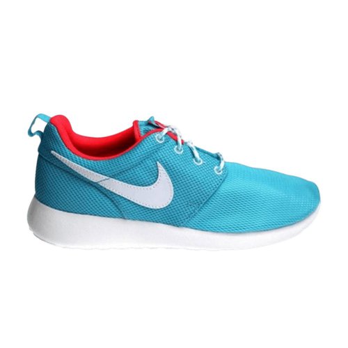 Nike Roshe Run - Polarized Blue/White-Laser Crimson - 599729-402