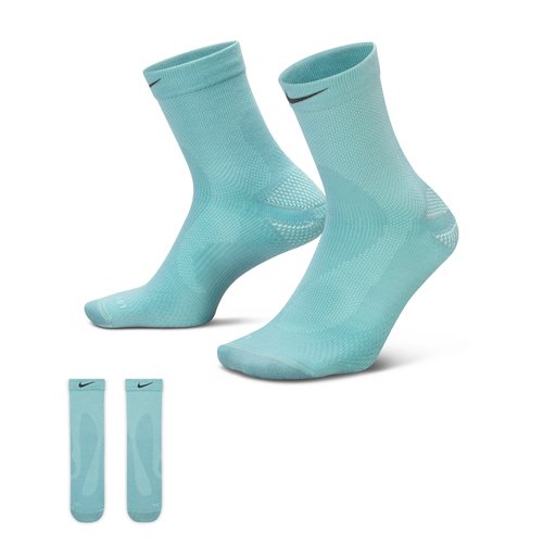 Nike Running Wool Micro Crew Socks 1 Pair - Cannon/Mint Foam/Bright Citron - IF2508-017