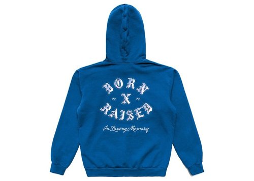 Nike SB Born X Raised In Loving Memory Rocker Hoodie - Blue