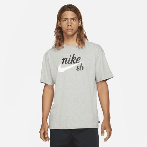 Nike SB Skate T-Shirt - Dark Grey Heather - DB9977-063