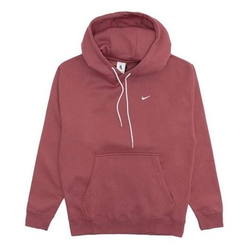 Nike Series LAb Embroidered Logo Drawstring Hooded Sports - Red - DA0316-661