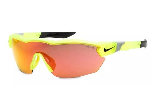 Nike Show X3 Elite SunglassesEDJ556001261 - Matte Volt/Road Red Mirror (L