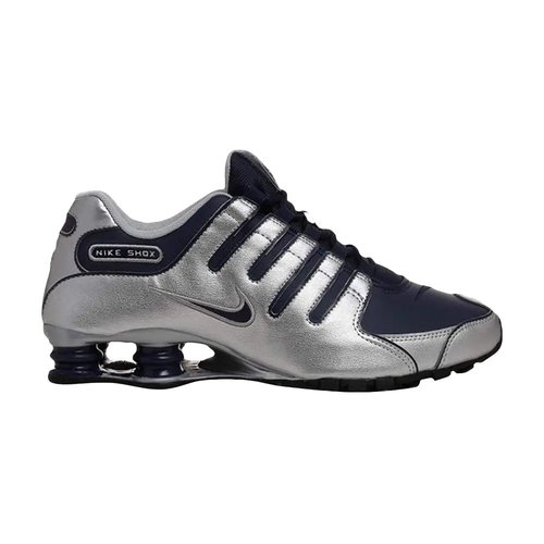 Nike Shox NZ - Midnight Navy/Metallic Silver/Black - 378341-402