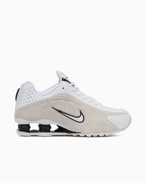 Nike Shox R4 - Summit White/Light Orewood Brown/Black - HQ7739-100