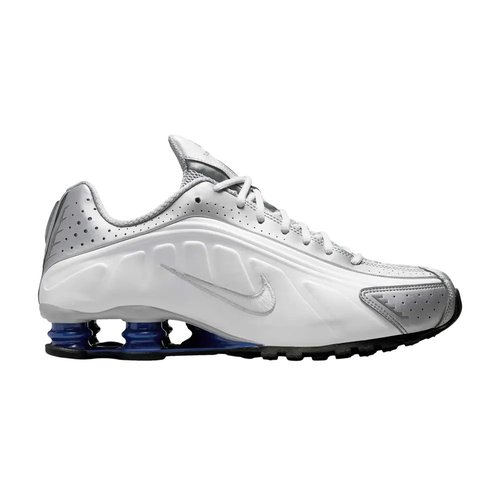 Nike Shox R4 - White/Metallic Silver/Deep Royal Blue/White - HQ1988-102