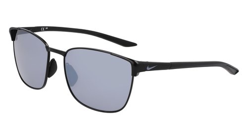 Nike Silver Flash Square Sunglasses Nike METAL FUSION FV2377 010 55 - Black/Silver Tone