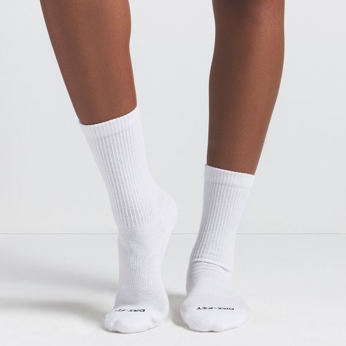 Nike SKIMS Dri-FIT Crew Socks 3 Pairs - Multi-Color/NSKM Snow/NSKM Obsidian - IQ8104-902