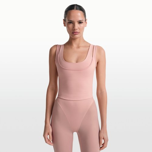 Nike SKIMS Matte Double-Strap Scoop Tank Top - Nskm Himalayan - TPTNK10540W-HIM