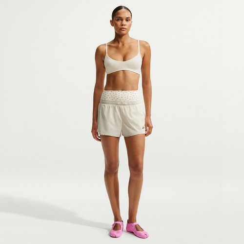 Nike SKIMS Stretch Nylon Runner Shorts - NSKM Actv Ivory/NSKM Actv Ivory - IU2226-108