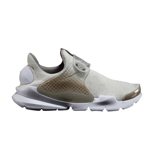 Nike Sock Dart SE | Grey | Size 10 - Sail/Cobblestone-Light Orewood Brown-White - 911404-100