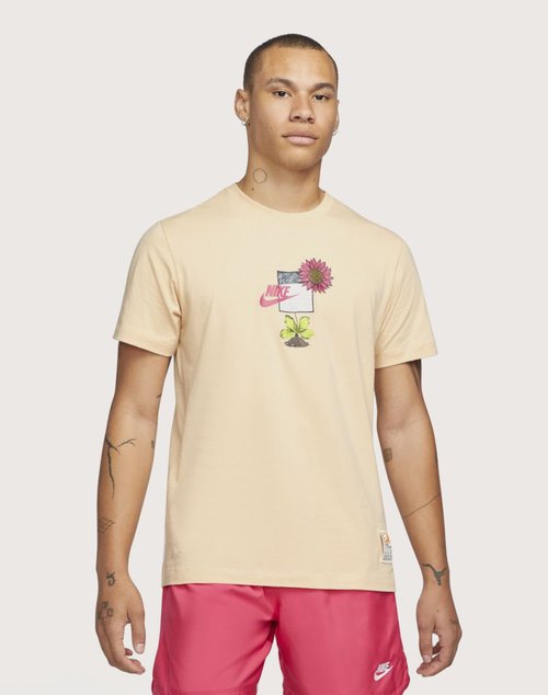 Nike Sole Graphic Tee - Peach - DQ1033-268