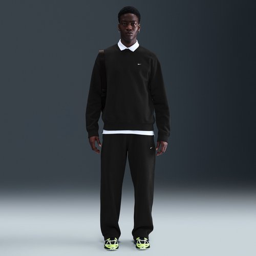 Nike Solo Swoosh Sweatpants - Black/Black/White - HV1090-010