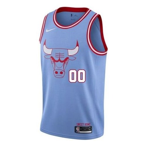 Nike Sports Basketball Jersey Vest CE City Version Chicago Bulls - Blue - AV4629-448