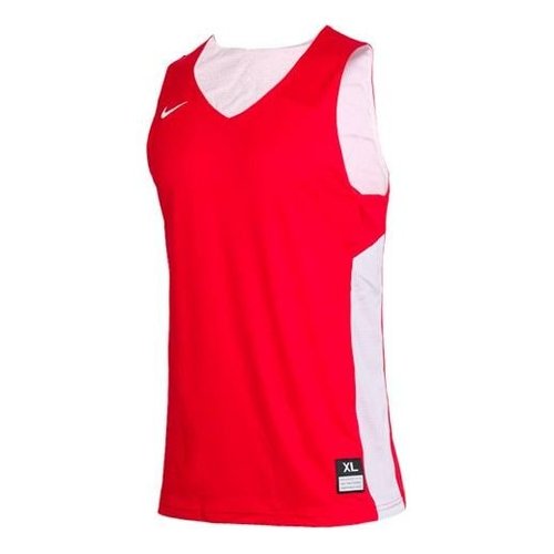 Nike Sports Training Splicing Breathable Reversible Basketball Vest - Red - 867767-658
