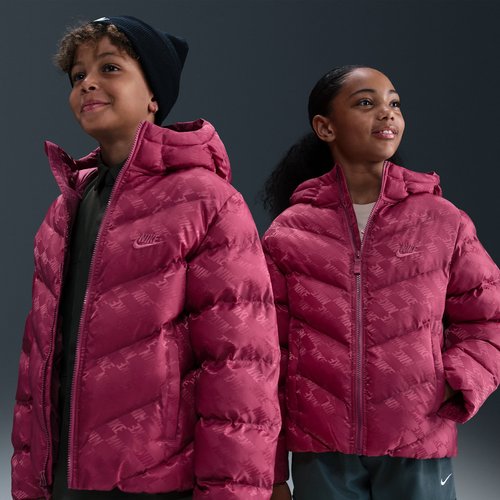 Nike Sportswear All Day Play Therma-FIT Loose-Fit Puffer Jacket - Sweet Beet/Sweet Beet - HQ9374-634
