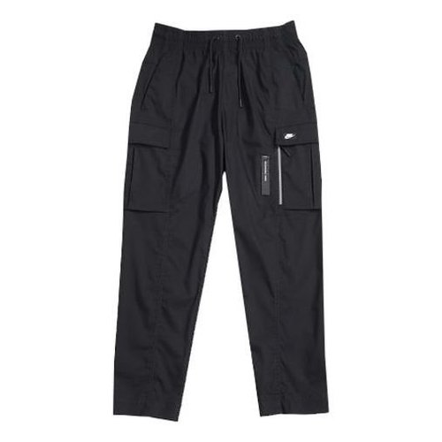 Nike Sportswear Cargo Big Pocket Casual Long Pants/Trousers - Black - BV3128-010