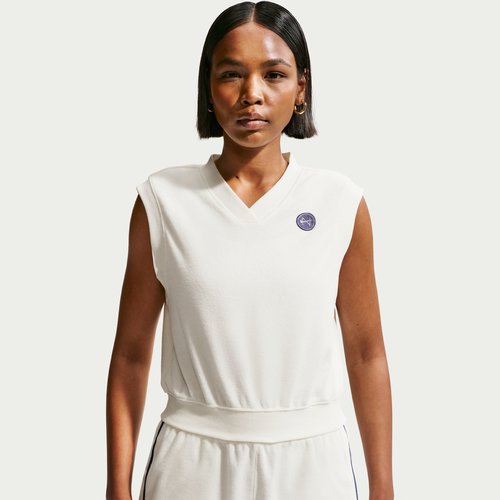 Nike Sportswear Chill Terry Tank Top - Sail - IF0573-133