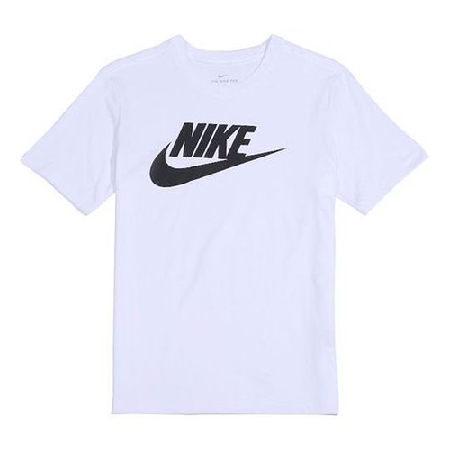 Nike Sportswear Classical Logo Printed TEE - White - AR5005-101