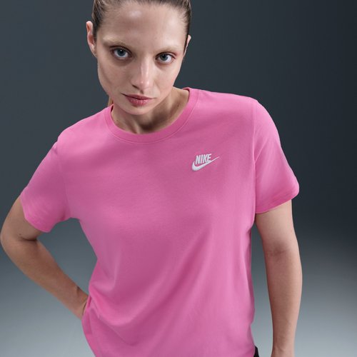 Nike Sportswear Club Essentials T-Shirt - Playful Pink - DX7902-675
