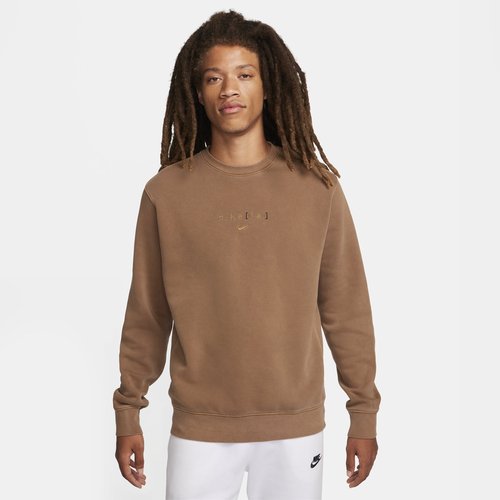 Nike Sportswear Club Fleece Crew-Neck Sweatshirt - Rugged Orange - FZ2717-832