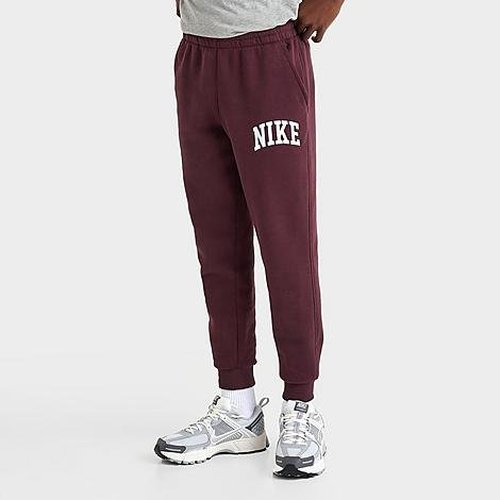 Nike Sportswear Club Fleece Jogger Pants - Burgundy Crush/White - HJ3159-652