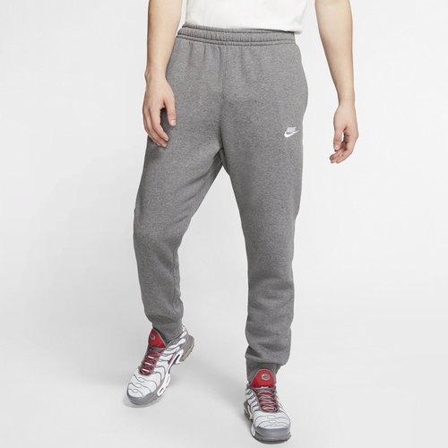 Nike Sportswear Club Fleece Jogger Pants - Charcoal Heather/Anthracite/White - BV2671-071
