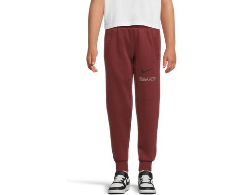 Nike Sportswear Club Fleece Joggers Little Kid/Big Kid Clothing - Dark Team Red/Dark Team Red/Black - HV0393-619