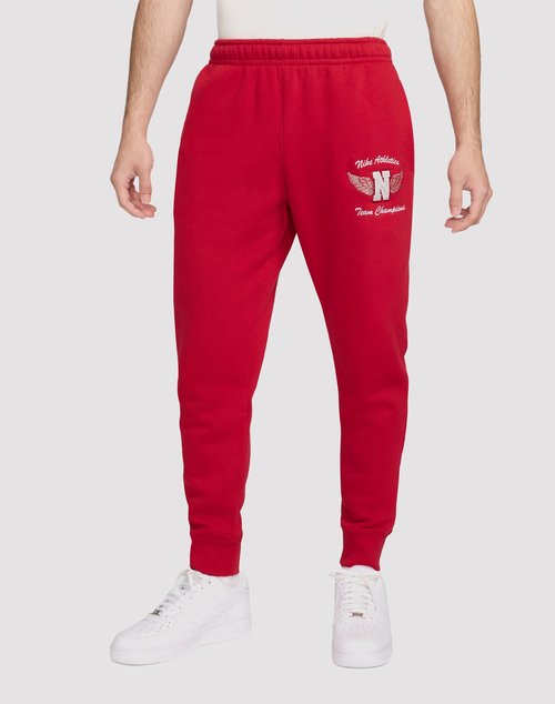 Nike Sportswear Club Fleece Jogger Pants - Gym Red - HJ6906-687