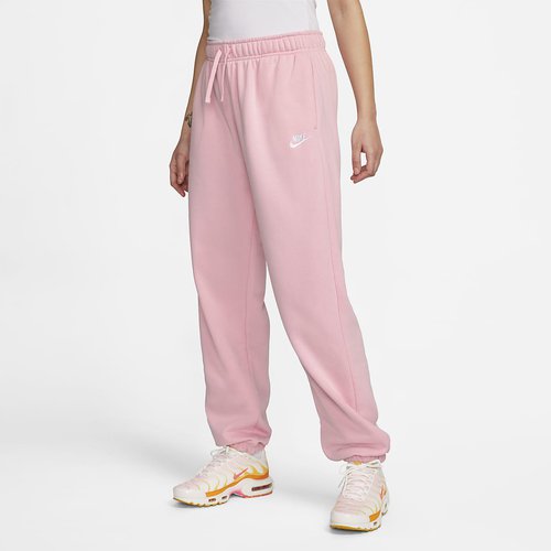Nike Sportswear Club Fleece Mid-Rise Oversized Sweatpants 'Medium Soft  Pink/White' - DQ5800-690 | Solesense