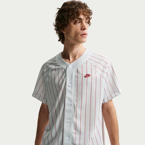 Nike Sportswear Club Jersey - Photon Dust/Team Crimson - II4428-025