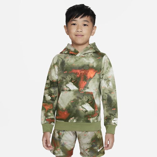 Nike Sportswear Club Marble Fleece Pullover Hoodie 'Alligator' 86K237