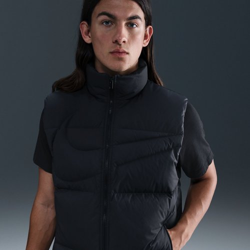 Nike Sportswear Club Therma-FIT Loose Vest - Black/Black - IH2368-010