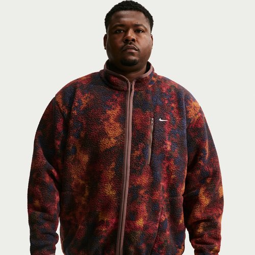 Nike Sportswear Club Winterized Jacket - Obsidian/Mosswood Brown/World Indigo - IM7832-451