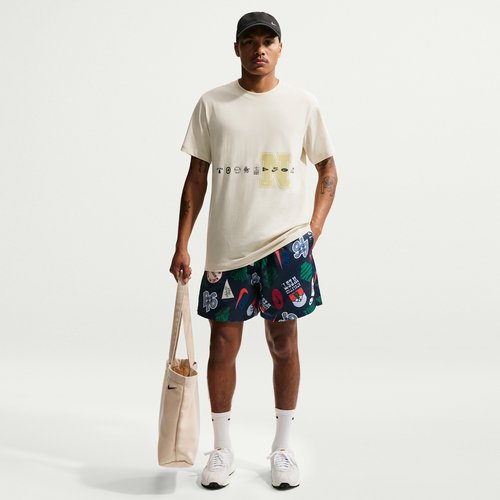 Nike Sportswear Club Woven Flow Shorts - Obsidian/Light Khaki - IF0717-451